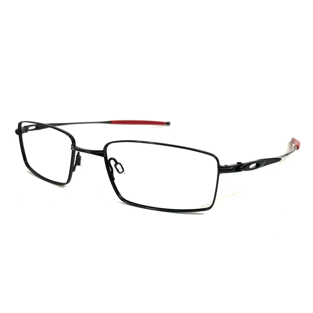 Oakley Eyeglasses Frames Spinner OX3136-0751 Polished Black Wire Rim 51-19-140